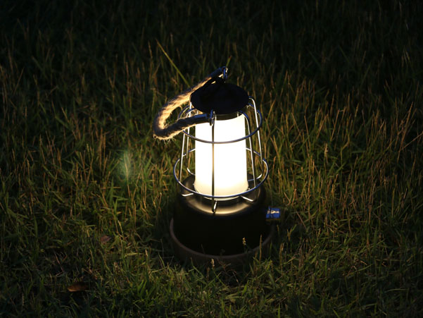 oemlightparts Bambus-LED-Laternen für Camping und Heimdekoration